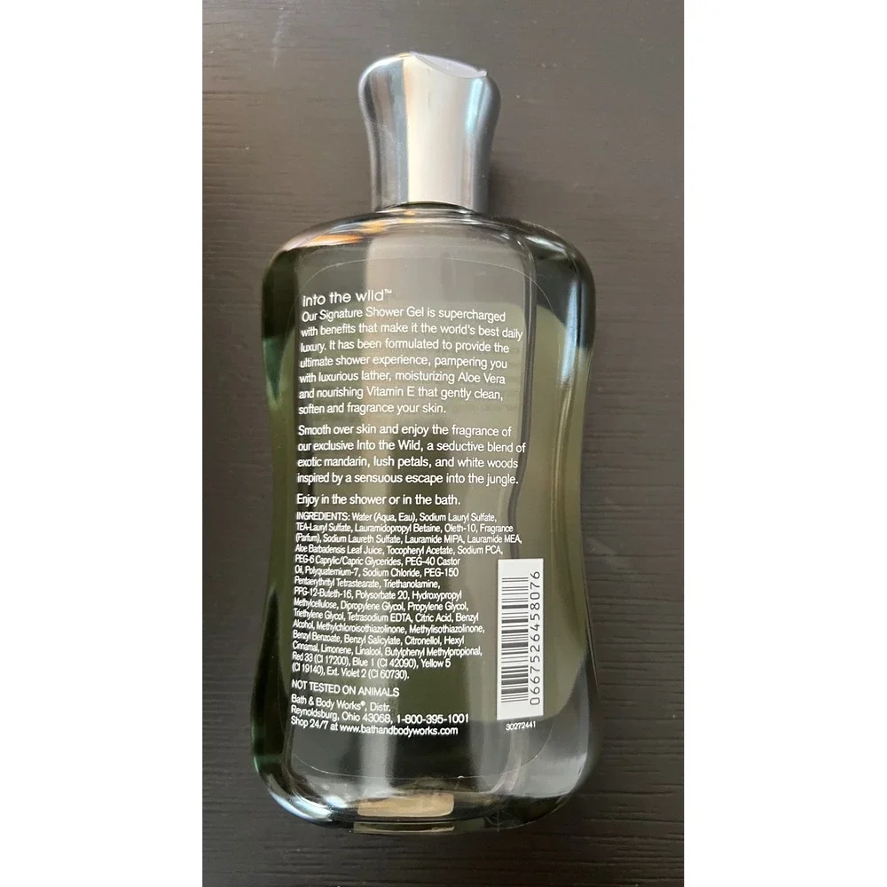 Bath & Body Works INTO THE‎ WILD Shower Gel ~ 295 ml / 10 fl oz